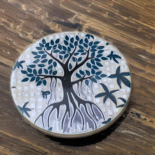 Table Coaster Mangrove Tree | Premium Handcrafted Memento - Luxury Handcrafted Art Craftihouse Dubai