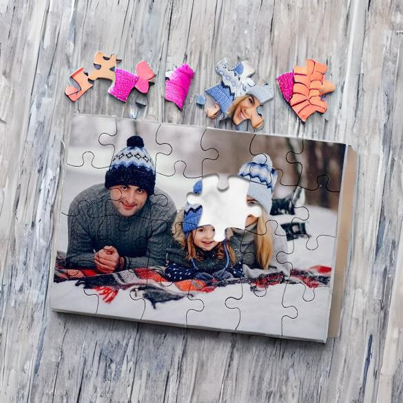Exclusive Personalized puzzle A4 , cardboard customized puzzle , photo puzzle Heritage Collection Detail