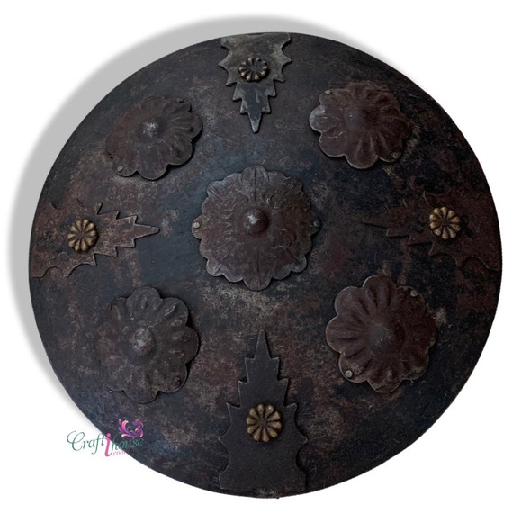 Antique Shield Handmade Antique Decor Islamic Handmade Shield | Premium Handcrafted Gift & Cultural Souvenir - Luxury Handcrafted Art Craftihouse Dubai