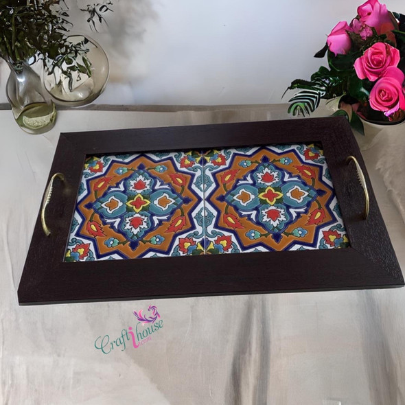Premium Artisan Table hand painted ceramic High-Quality Design View
