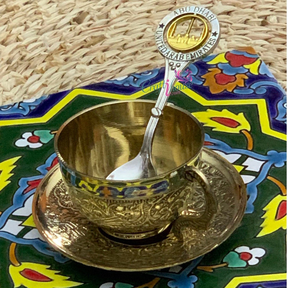 Abudhabi Set Set Of Brass | Sophisticated Boutique Accessory | Crafted In Dubai - Luxury Handcrafted Art Craftihouse Dubai
