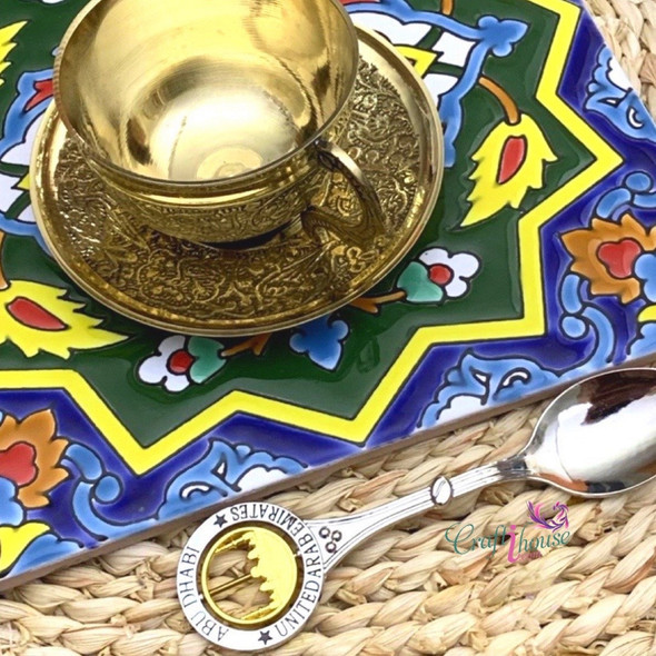 Abudhabi Set Set Of Brass | Sophisticated Boutique Accessory | Crafted In Dubai - Luxury Handcrafted Art Craftihouse Dubai