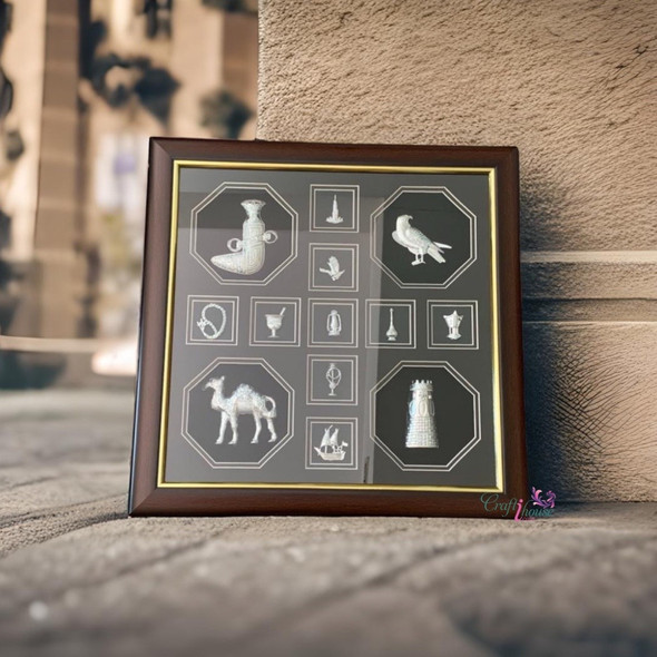 Luxury Frame Corporate Handcrafted Fridge | Luxury Heritage Gift & Cultural Souvenir - Luxury Handcrafted Art Craftihouse Dubai