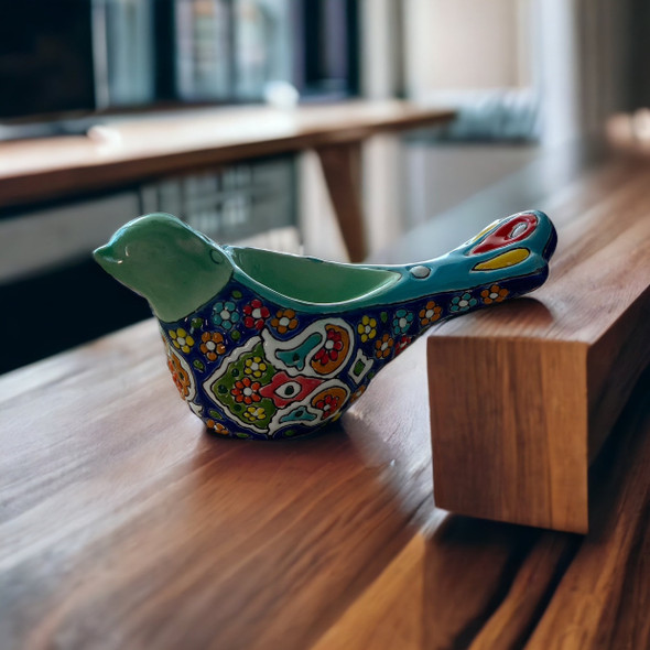 Exclusive Artisan Colorful hand painted Ceramic Heritage Collection Detail