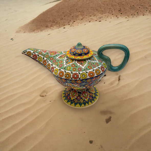 Premium Uae Hand Painted Earthenware Magic High-Quality Design View