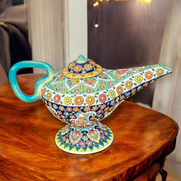 Artisan Uae Hand Painted Earthenware Magic Professional Product Shot