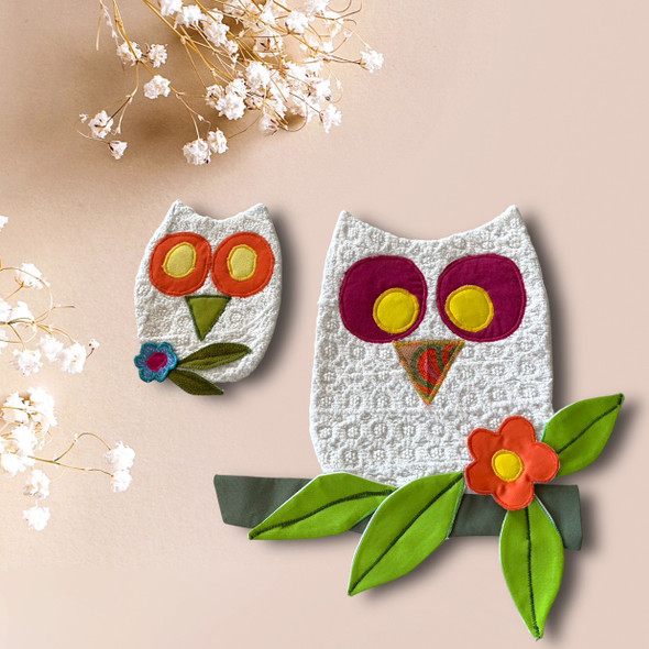 Premium Fancy table decor owl set , crafted owl set , wall decor owl and flower set High-Quality Design View