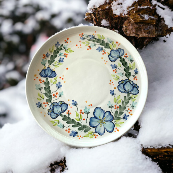 Premium Artisan Bliss: Hand-Painted Ceramic Tray High-Quality Design View