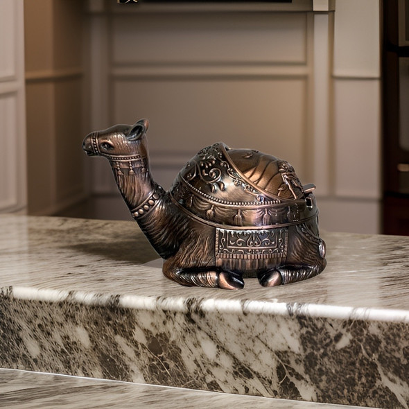 Exclusive Metal Elephant Oud Burner Heritage Collection Detail