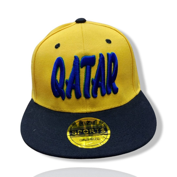 Premium Qatar hat  , Qatar Souvenir , Doha Dreams Unisex Cap ,  Authentic Qatar Souvenir and Stylish Gift High-Quality Design