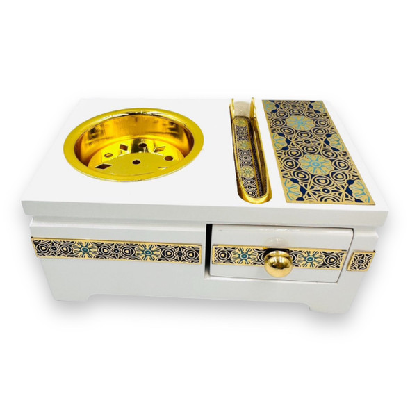 Bakhoor Storage Box & | Sophisticated Cultural Accent - Luxury Handcrafted Art Craftihouse Dubai