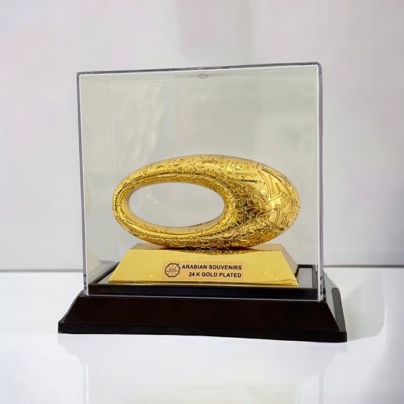 Arabian Gold Plated Museum Handcrafted Fridge Memento Traditional Home Decor - Luxury Handcrafted Art Craftihouse Dubai