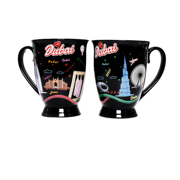 Premium Souvenirs Set Mugs Traditional Magnetic Decor Elegant Cultural Memento High-Quality Design