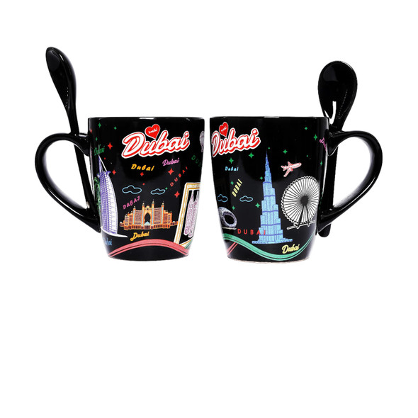 Premium Souvenirs Set Mugs Handcrafted Fridge Memento Traditional Home Decor High-Quality Design