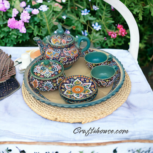 Premium Uae Uae Hand painted Tea High-Quality Design