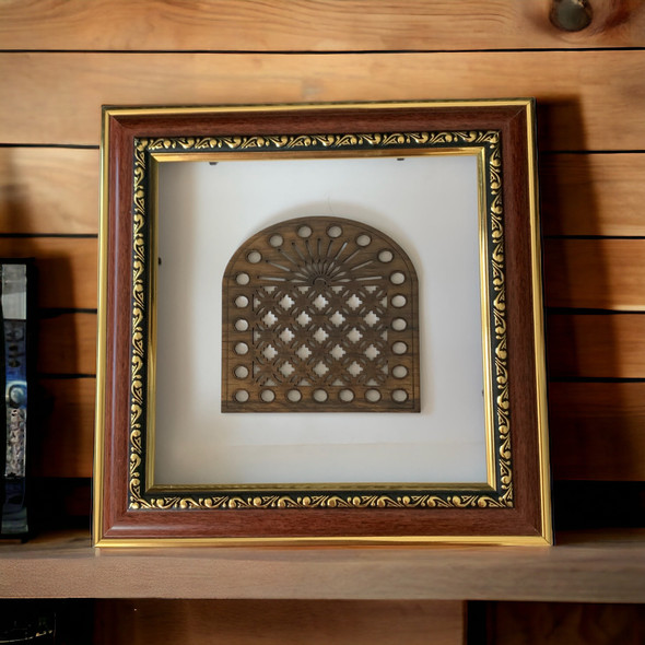 Charm In Miniature: Wooden Window | Sophisticated Boutique Accessory | Crafted In Dubai - Luxury Handcrafted Art Craftihouse Dubai