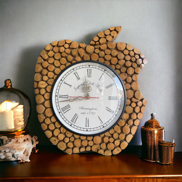 Premium Artisan Apple shape Slice Woods High-Quality Design