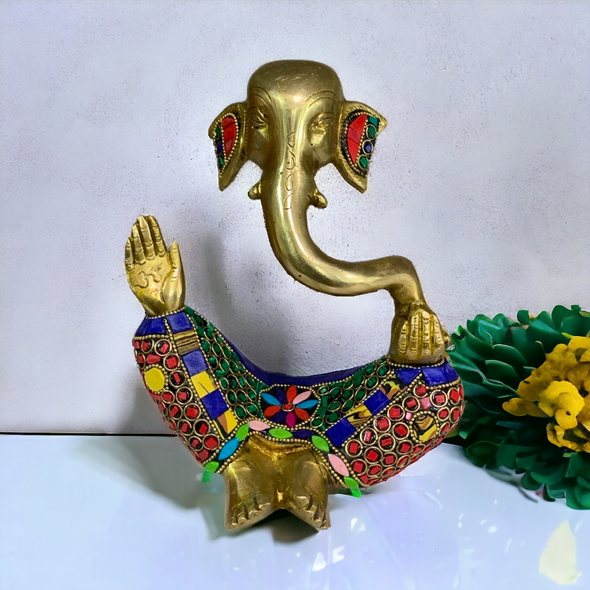 Exclusive Divine Blessings: Ganesha Statue Heritage Collection Detail