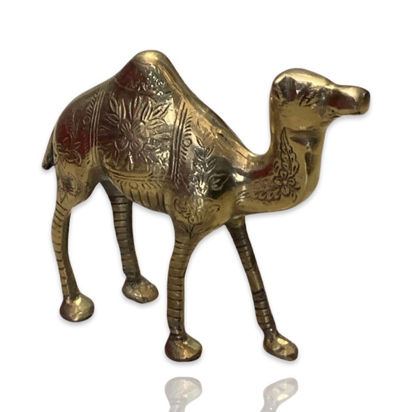 Brass Camel Figure Table Decor Premium Magnetic Artwork Iconic Heritage Keepsake - Luxury Handcrafted Art Craftihouse Dubai