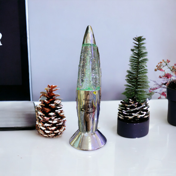 Exclusive Burj Khalifa Rainbow Glitter Glass Table Heritage Collection Detail