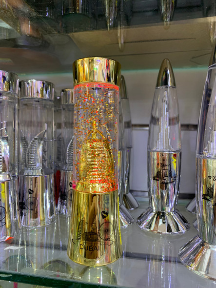 Premium Burj Al Arab Rainbow Glitter Glass High-Quality Design
