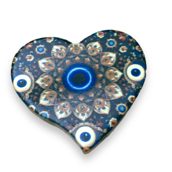 Exclusive Ceramic Blue Eye 7 Cm- Lucky Charm And Evil Eye Protection Evil Eye Heritage Collection Detail