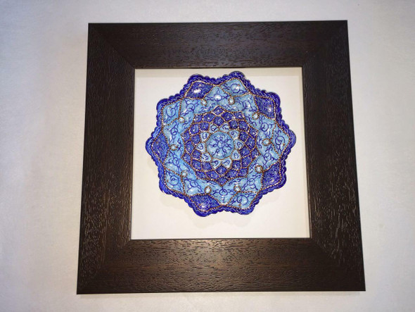 Luxury Persian Enamel Plate (minakari) Dark Premium Design Showcase