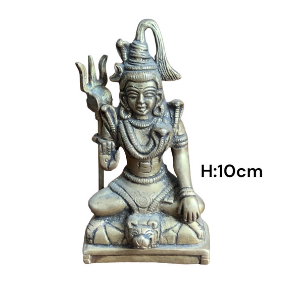 Exclusive Artisan Brass lord shiva statue Heritage Collection Detail