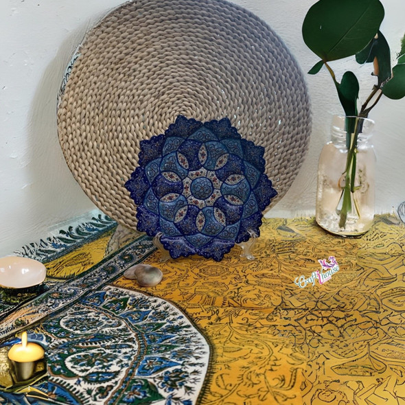 Luxury Birthday Hand Painted Plate Premium Design Showcase