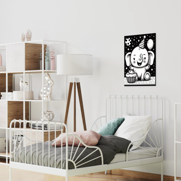 All Art Smiley Baby | Original Digital Illustration - Luxury Handcrafted Art Craftihouse Dubai