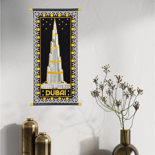 Burj khalifa wall hanging