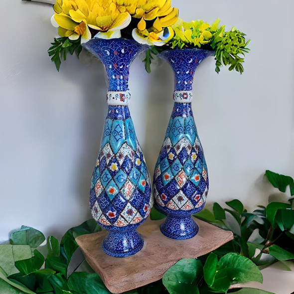 Persian copper vase