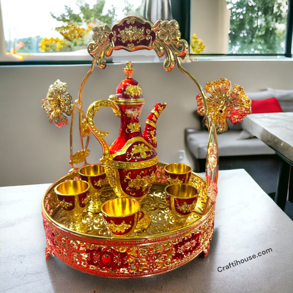 Dubai Dreams Enamel Painted Sophisticated | Sophisticated Boutique Accessory - Luxury Handcrafted Art Craftihouse Dubai