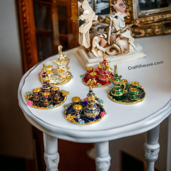 Miniature Arabic Dallah Luxury | Luxury Heritage Gift & Cultural Souvenir - Luxury Handcrafted Art Craftihouse Dubai