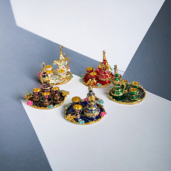 Miniature Arabic Dallah Luxury | Luxury Heritage Gift & Cultural Souvenir - Luxury Handcrafted Art Craftihouse Dubai