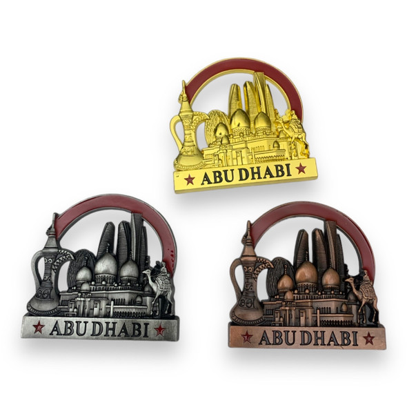 Abu Dhabi Set Captivating Sheikh | Modern Uae Capital Souvenir - Luxury Handcrafted Art Craftihouse Dubai