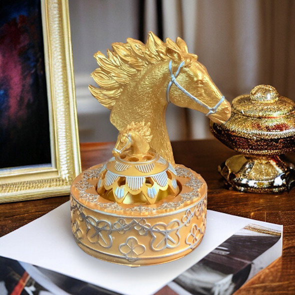 Exclusive Arabian Horse Head Shape Heritage Collection Detail