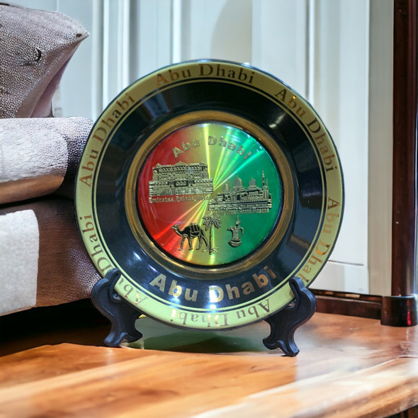 Premium Sheikh Zayed Grand Mosque Plate High-Quality Design