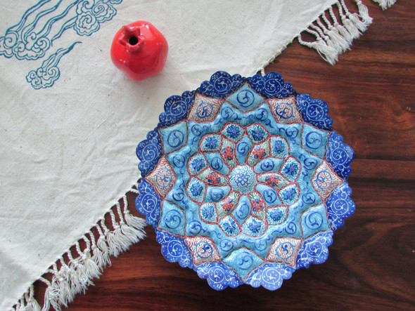Luxury Enamel Plate (Minakari) 361 Premium Design Showcase