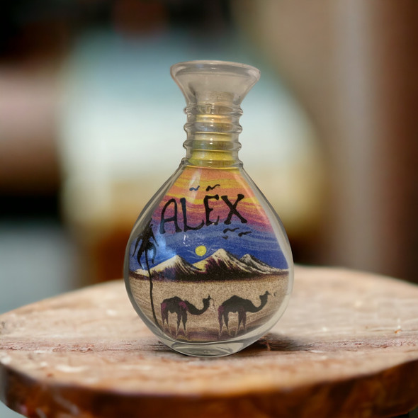 Premium Personalized Sand Bottle Art High-Quality Design