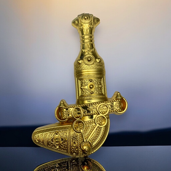 Premium Omani Khanjar Golden Dagger High-Quality Design