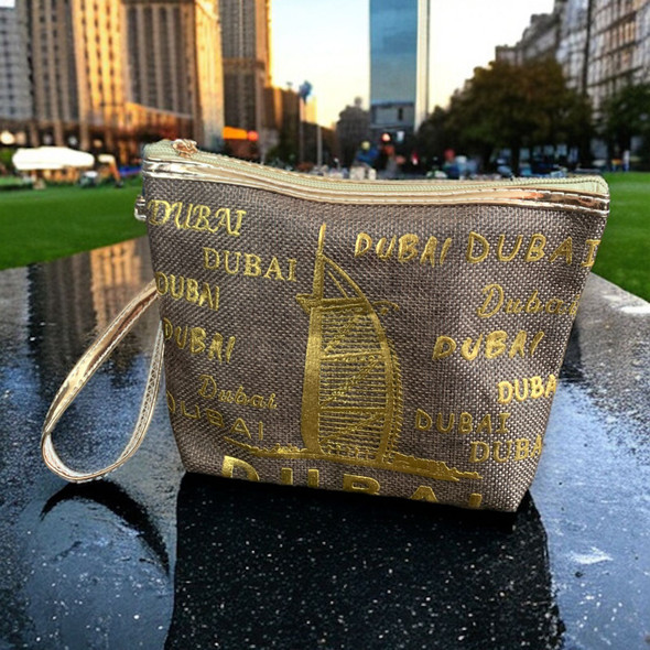Dubai Purse 20x16 Cm Brown | Luxury Heritage Gift & Souvenir - Luxury Handcrafted Art Craftihouse Dubai