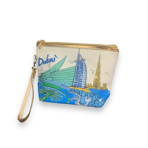 Premium Dubai Purse 20x16 Cm Burj High-Quality Souvenir