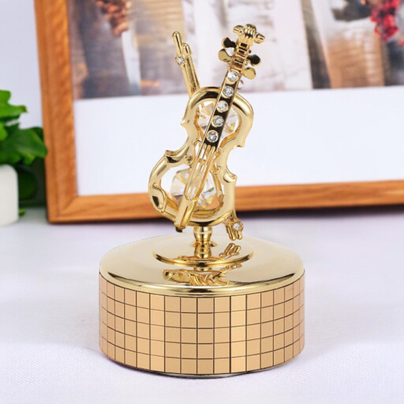 Artisan 24k Gold Plated Violins Unique Travel Keepsake
