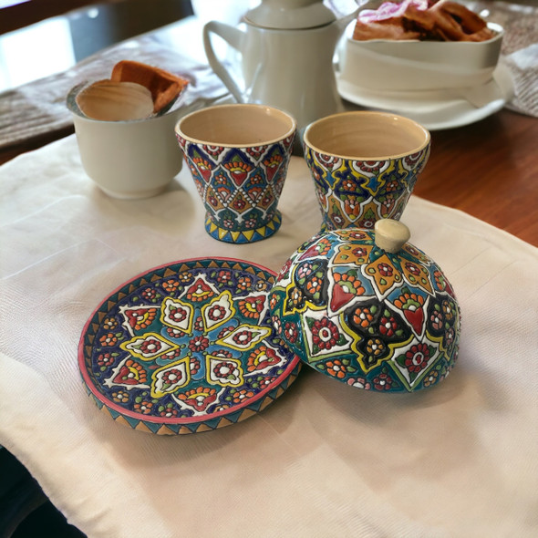 3 Pieces Clay Butter | Premium Handcrafted Memento - Luxury Handcrafted Art Craftihouse Dubai