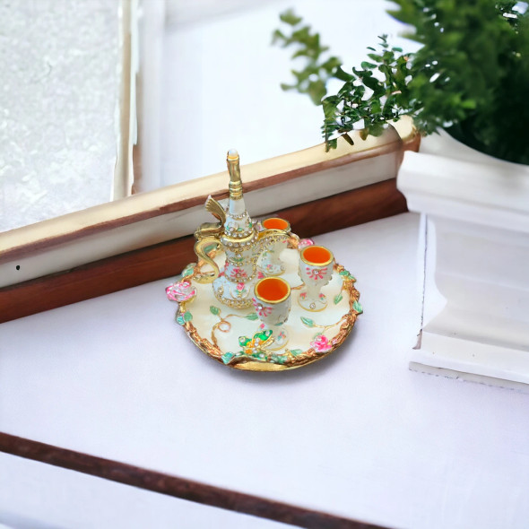 Miniature Arabic Coffee Dallah Home | Sophisticated Boutique Accessory - Luxury Handcrafted Art Craftihouse Dubai