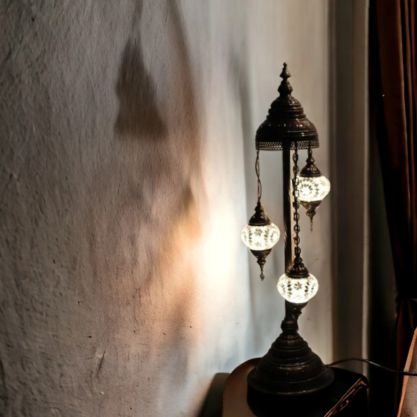 Premium Turkish Turkish Mosaic Floor Lamp High-Quality Souvenir