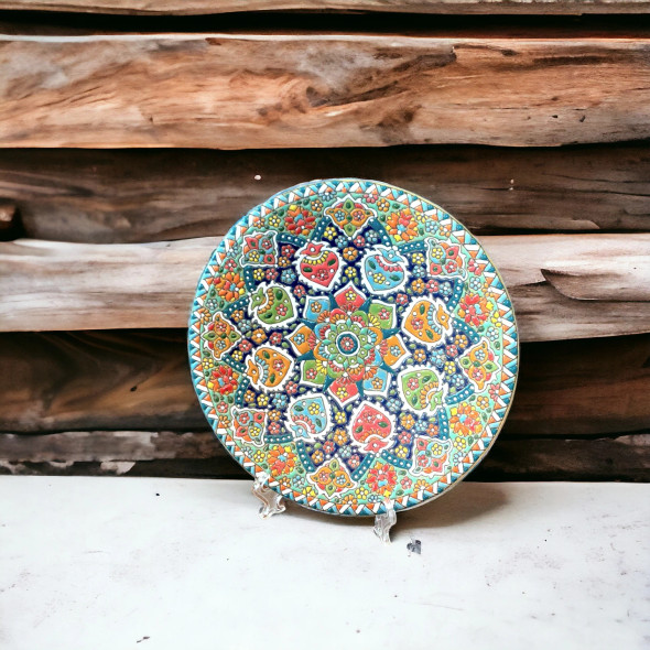 hand painted plate 