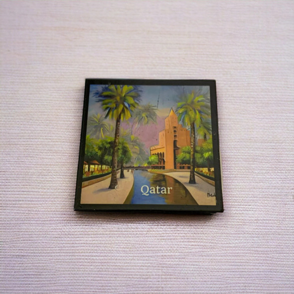 Premium Qatar Wooden For Luxury High-Quality Souvenir