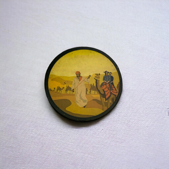 Premium Bahrain Round Wooden Sophisticated Cultural High-Quality Souvenir